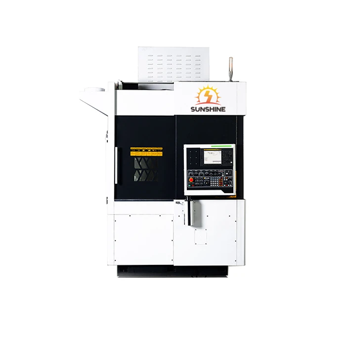 Fully automatic CNC brake disc hub vertical lathe
